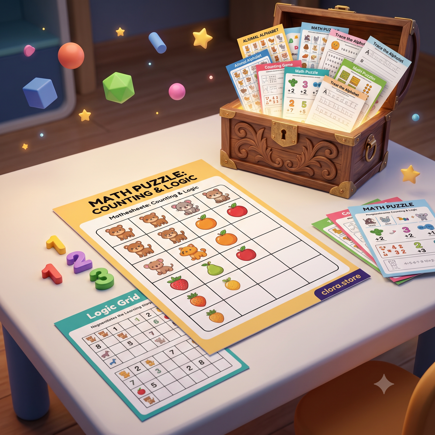 22,000+ Kids Worksheets All-In-One Master Bundle